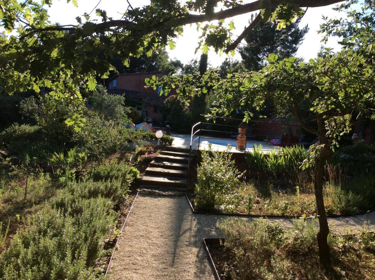 Le Bois De La Cour Villa Roussillon en Isere Exteriör bild